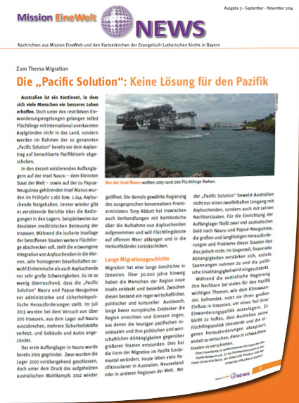 Die "Pacific Solution"