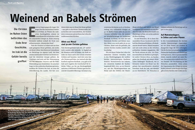 Weinend an Babels Strömen